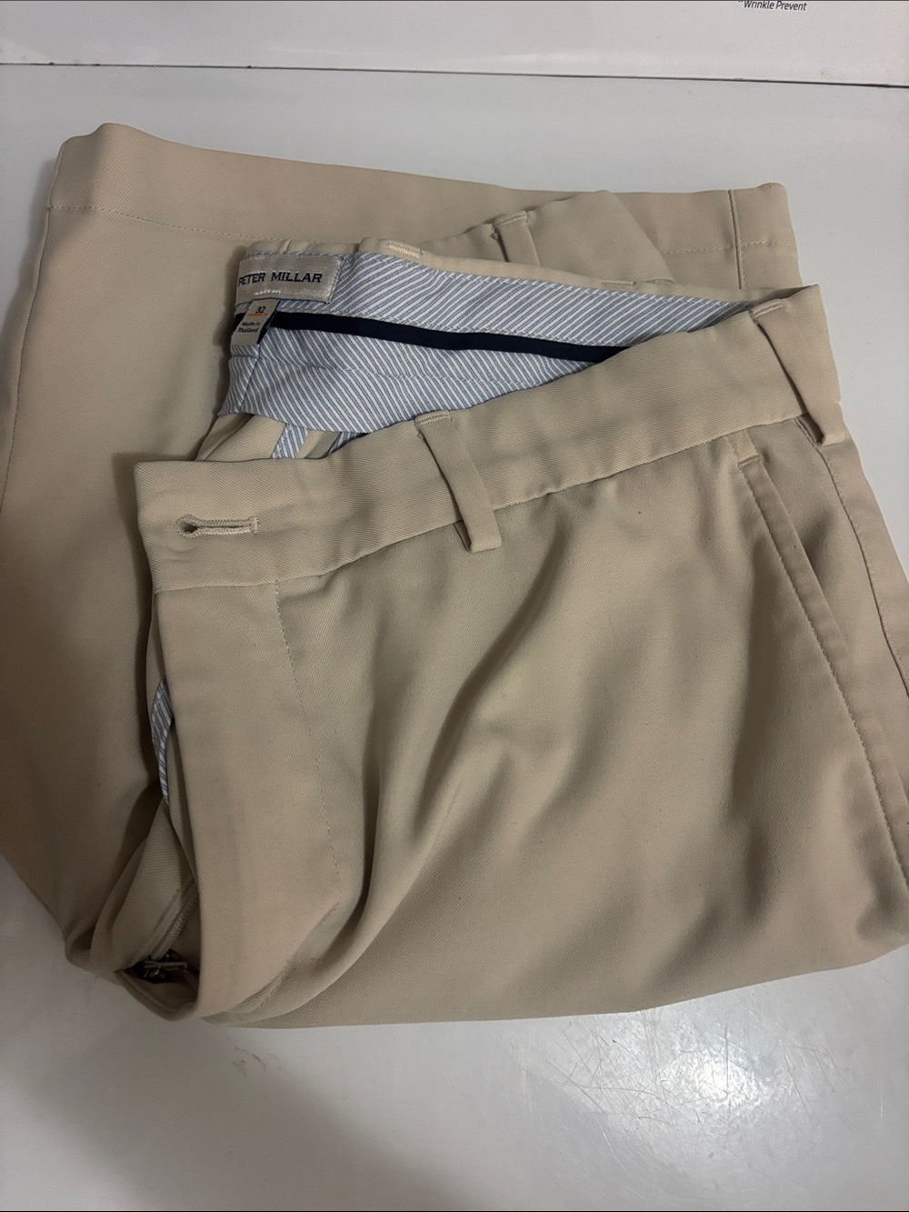Peter Millar Beige Men's Dress Pants